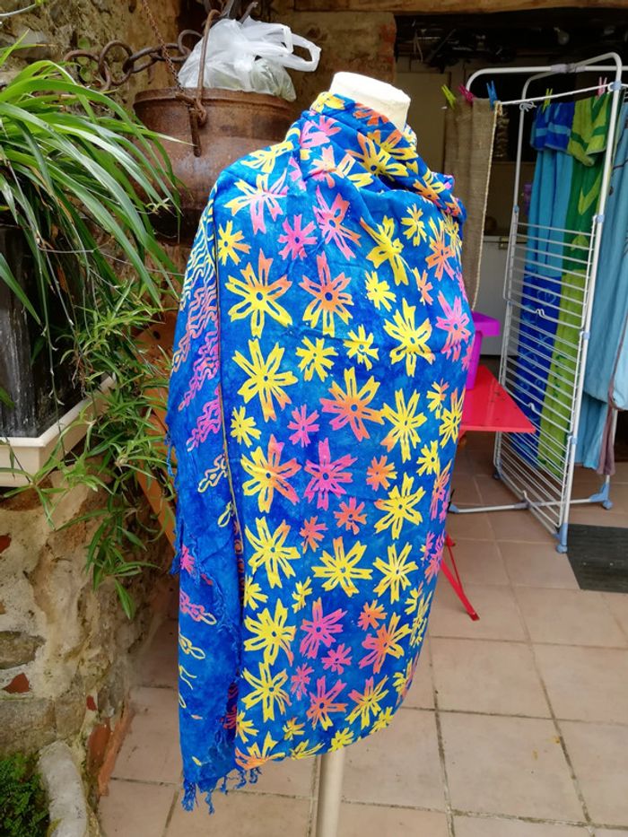 Paréo / foulard de grande taille - photo numéro 3