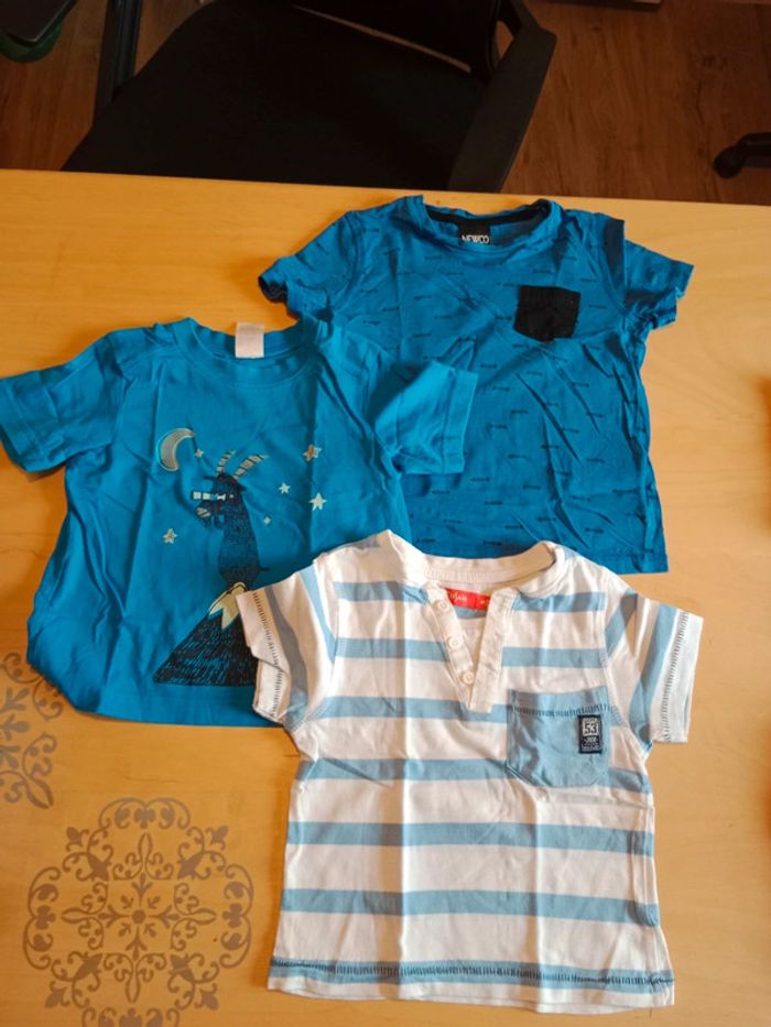 Lot 3 t-shirt garçon 3 ans