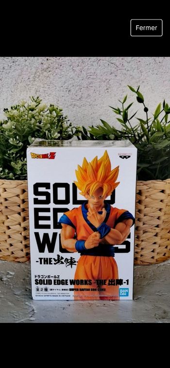 Dragon Ball Z / solid edge work goku ssj