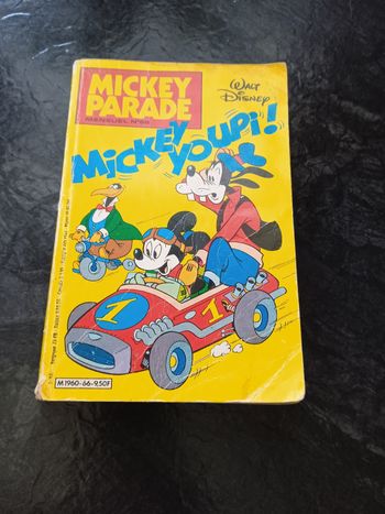 Livre bd Mickey parade vintage