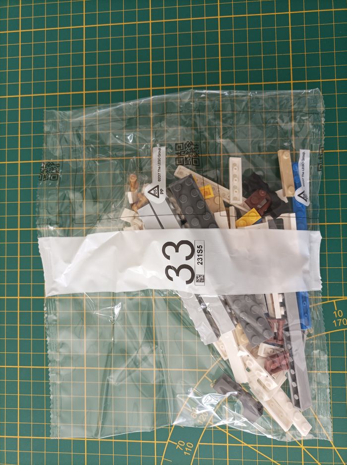 Sachet numéro 33 n°33 complet pour le set Lego Icons 10294 Le Titanic