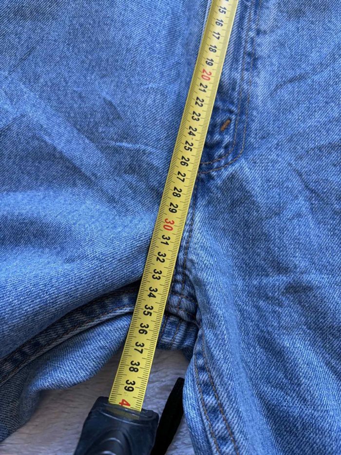 Jean Levi’s homme 505 Regular Fit straight leg W40 L30 (50 FR / XXL) Bleu clair vintage Mexico rare - photo numéro 17