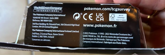 Deck de combat V Pokémon - Deoxys V - neuf scellé - photo numéro 5