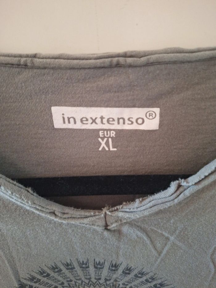 T-shirt kaki XL in extenso - photo numéro 2