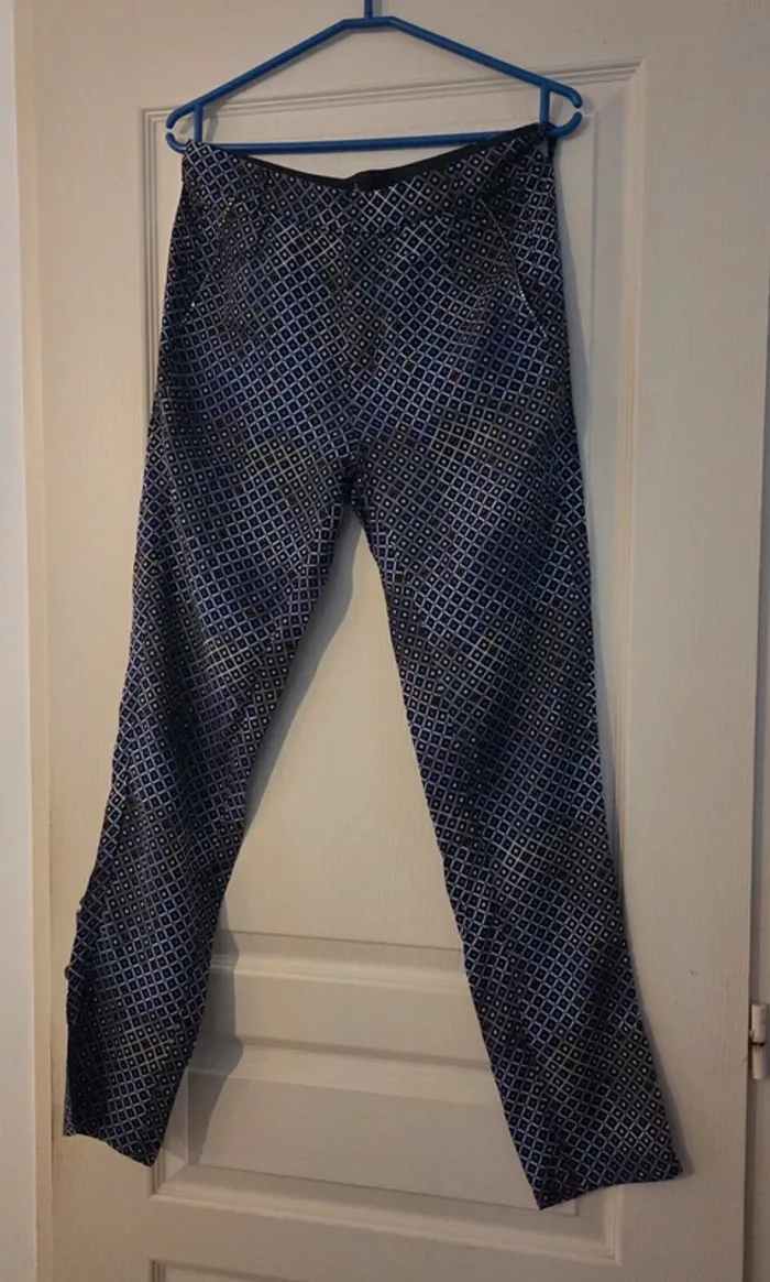 Pantalon imprimé One Step Neuf Taille 36
