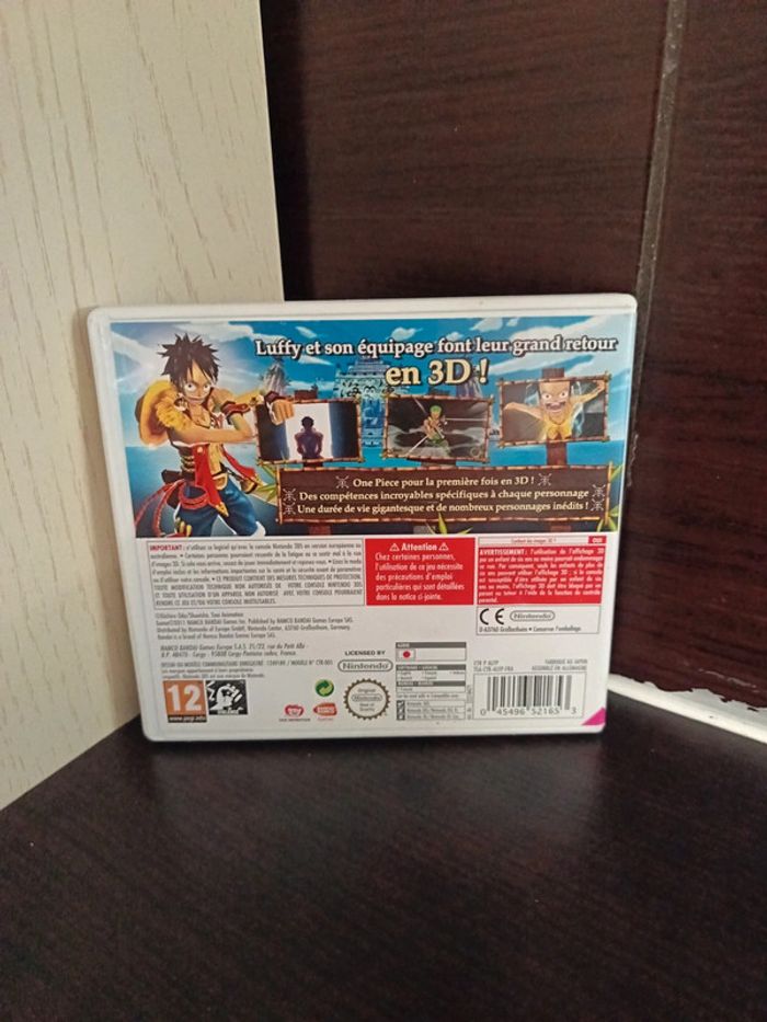 Jeu one piece 3DS - photo numéro 2