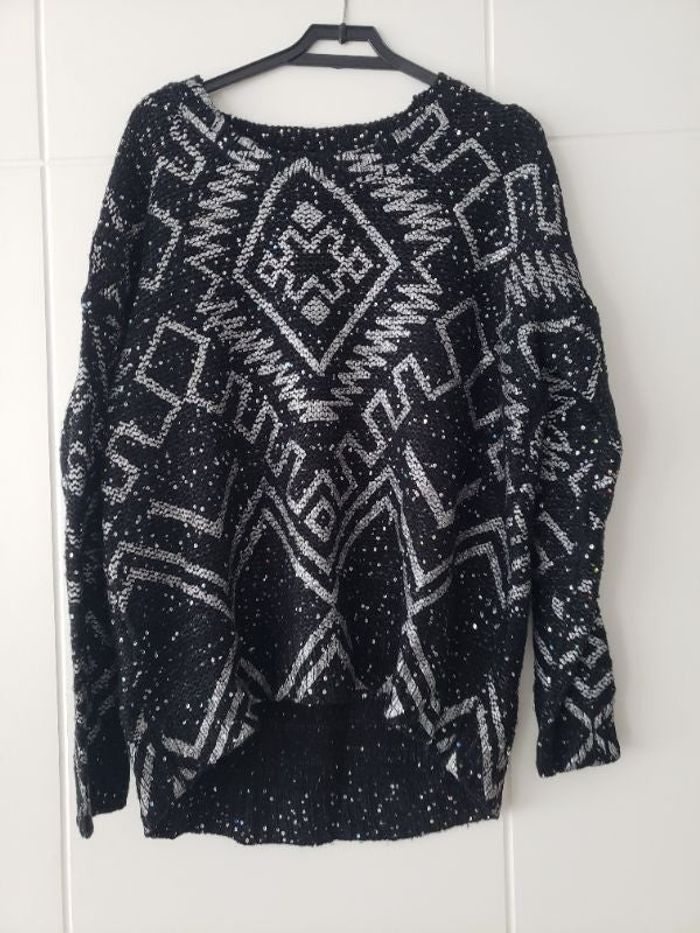 Pull noir Vera&Lucy