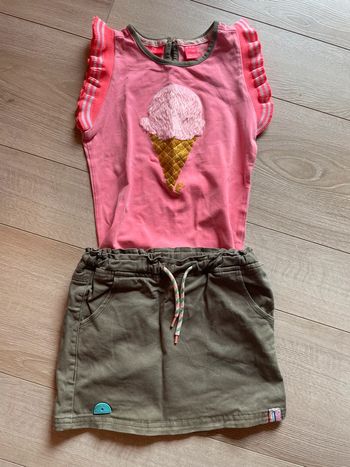 Ensemble jupe tee shirt B.nosy