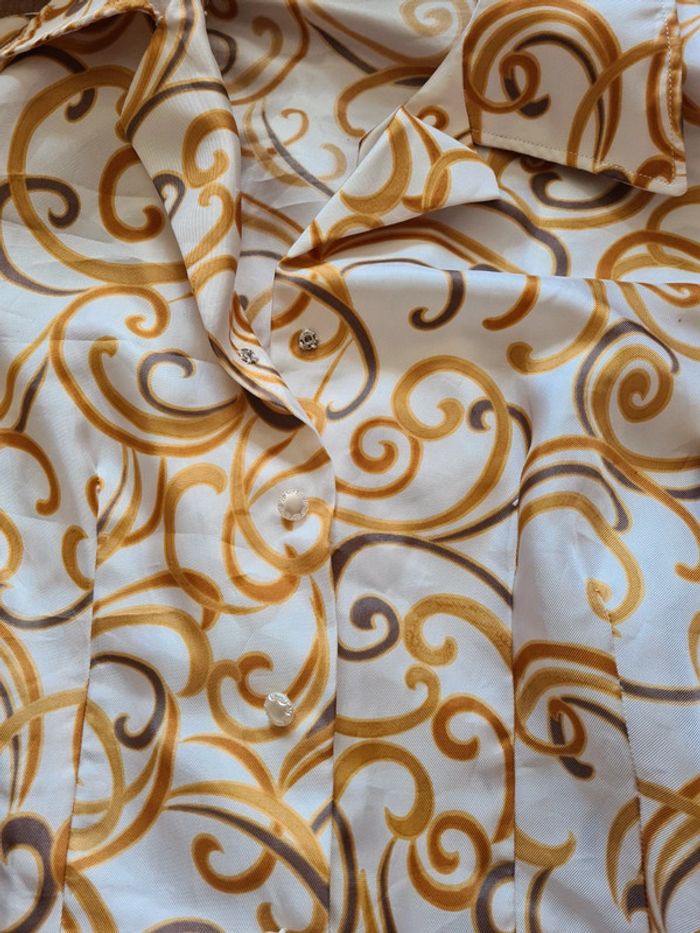Chemise imprimée Vintage années 70 - photo numéro 5