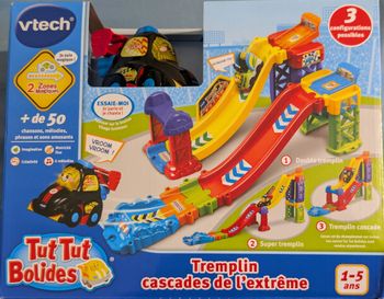 Jouet Tremplin cascade voiture Vtech
