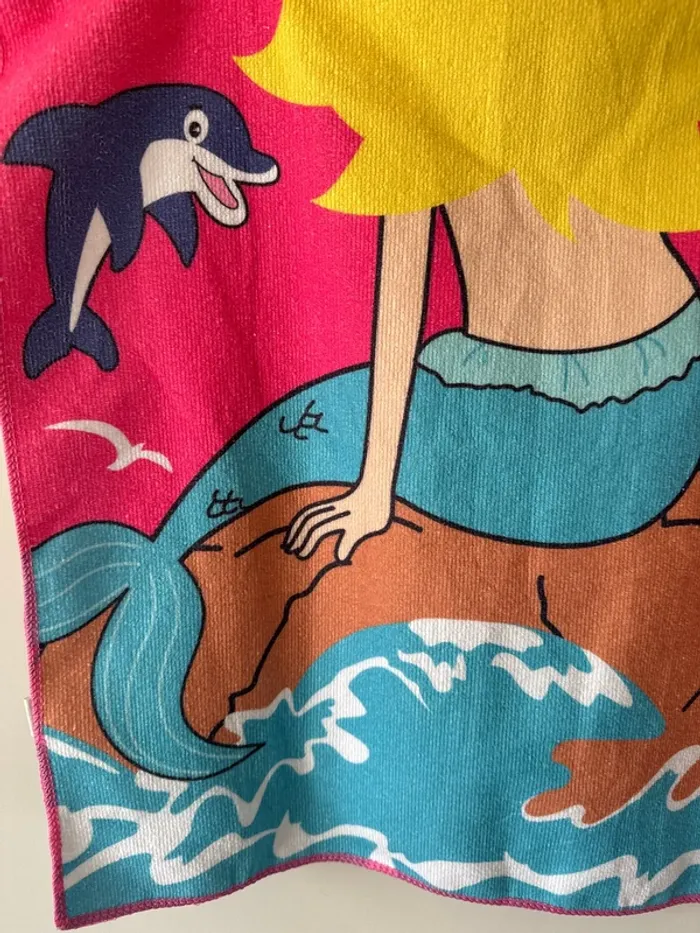 🌊Serviette - cape de plage sirène - très bon état- sans marque - photo numéro 9