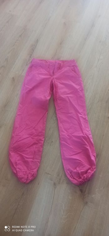 Pantalon rose t. 36 camaieu