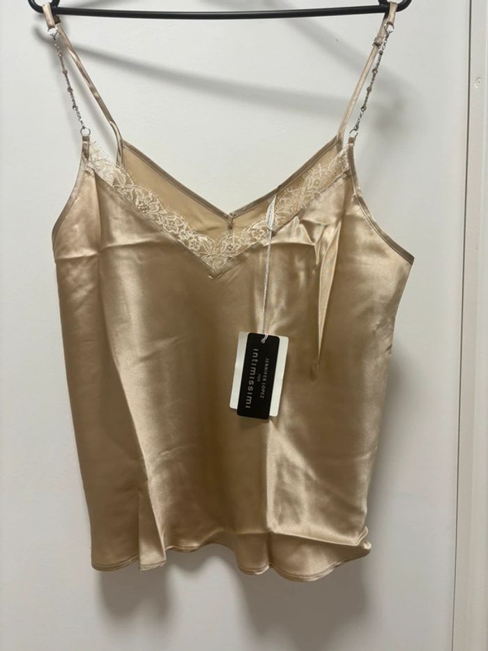 Top beige lingerie pour femme taille L Jennifer Lopez for Intimissimi