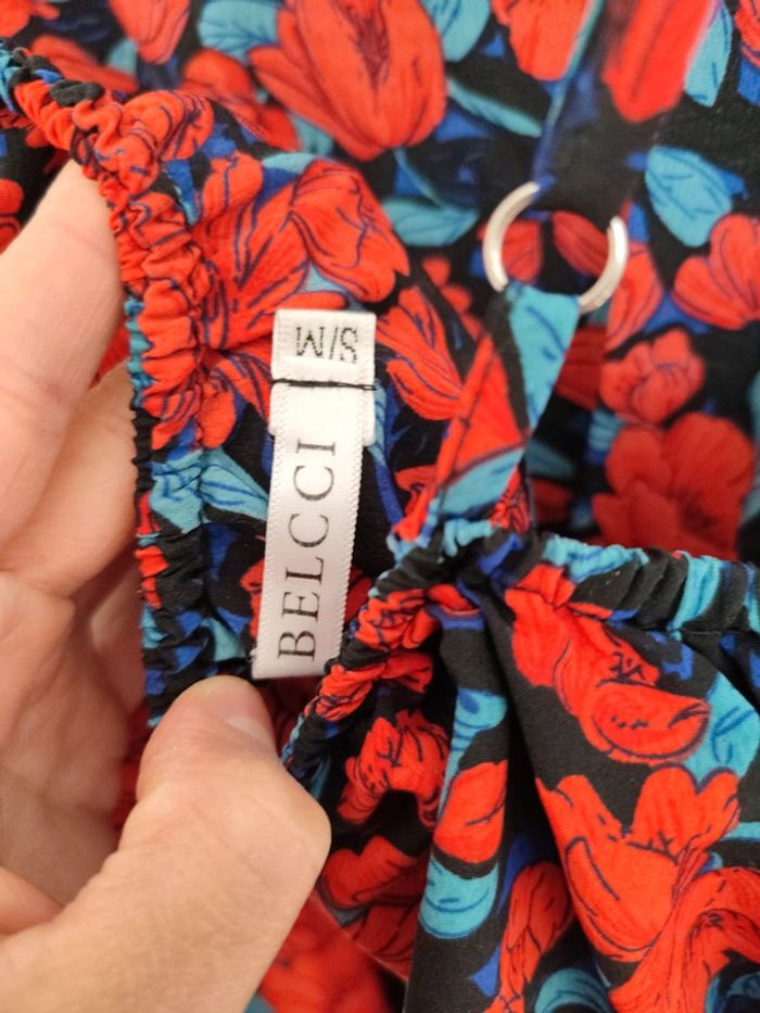 Robe d'été fleurie à volants - photo numéro 3