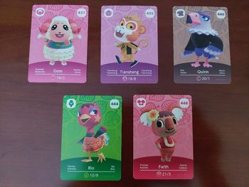 Cartes Animal Crossing Série 5