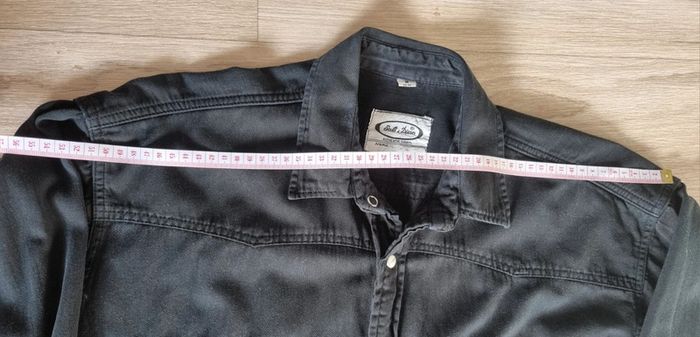 Chemise en jean noir Homme Taille M Scott & Dixon - photo numéro 4