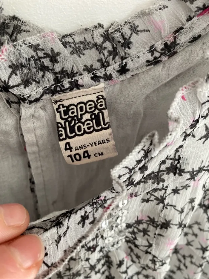 Robe tunique tape à l’œil grise - photo numéro 7