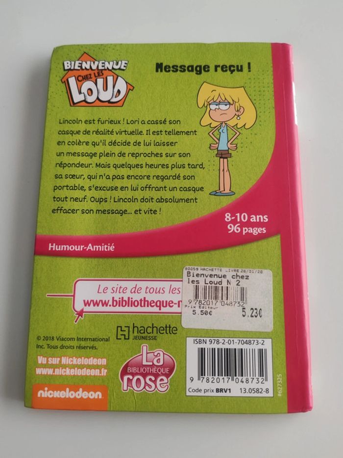 Livre bienvenue chez les loud - photo numéro 2