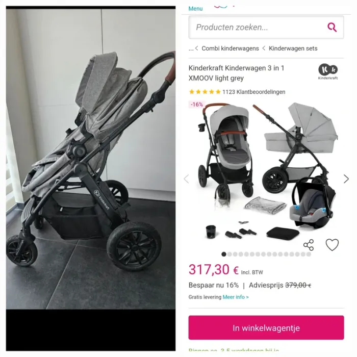 Poussette Kinderkraft Xmoov