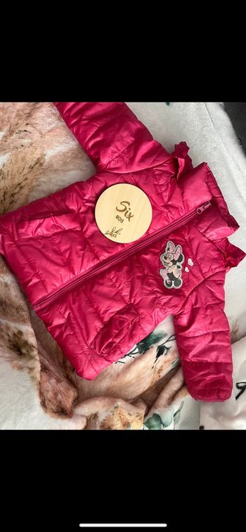 Manteau fin veste Minnie