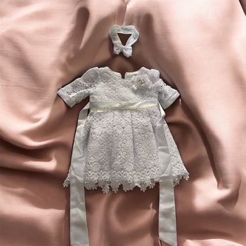 Robe de baptême fille