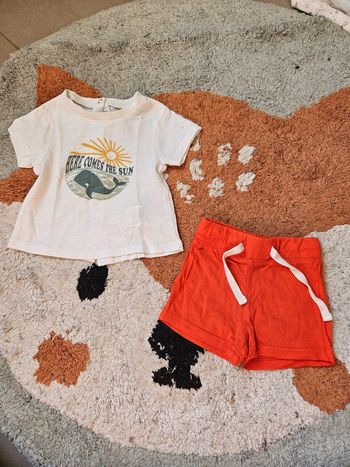 Ensemble plage - 6mois 