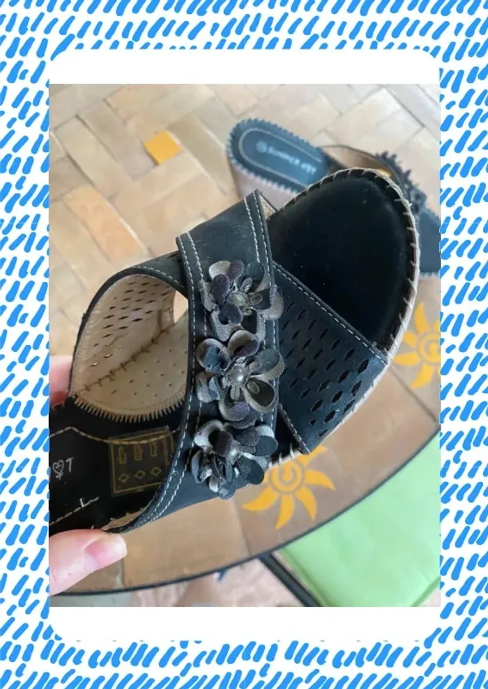 Mules noires 39 - photo numéro 2