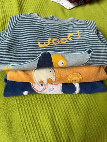 Lots 3 pyjamas bébé 