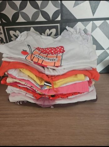 Lot t-shirt Fille.