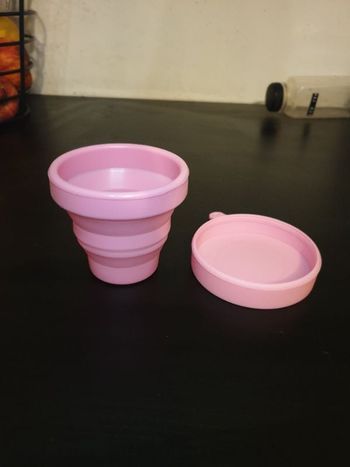 Verre retractable rose.