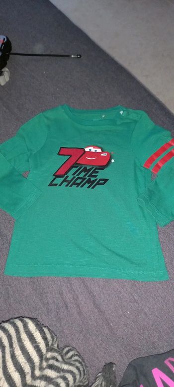 Tee-shirt cars 2 ans