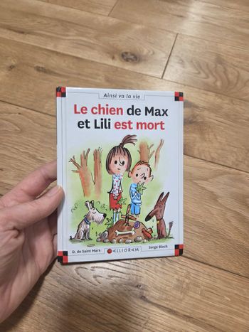 Le chien de Max et lili est mort