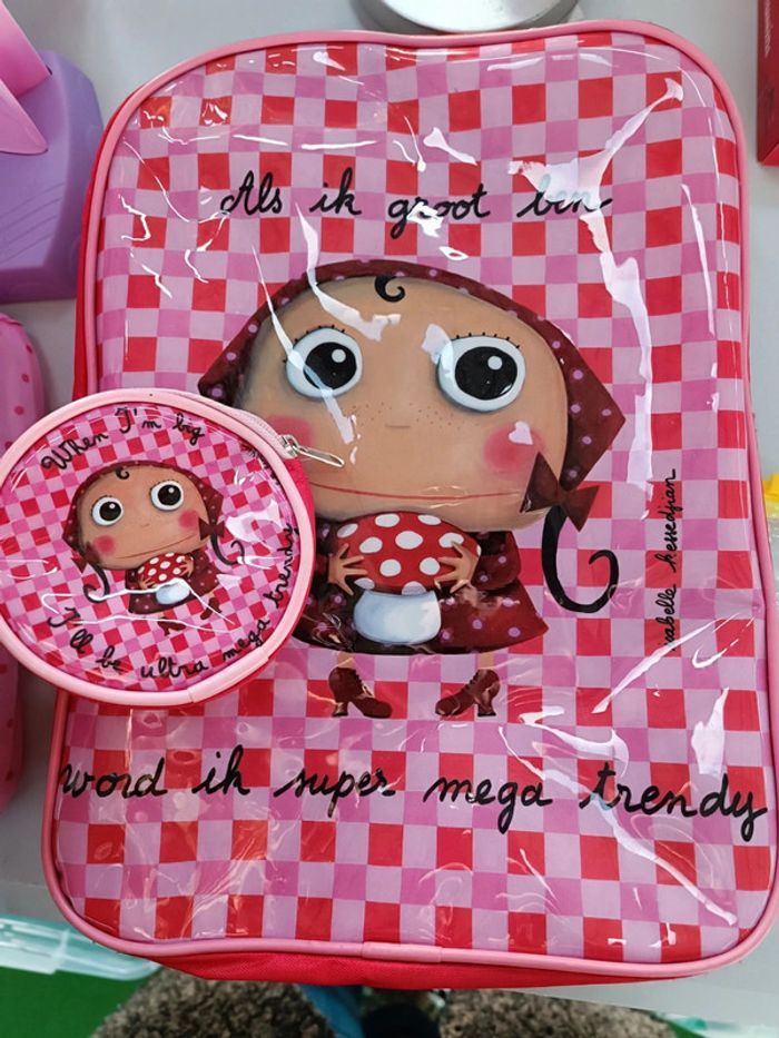 Sac + porte monnaie Chaperon Rouge