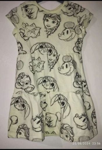 Robe jaune Disney