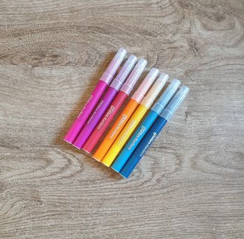 🩷 Lot de 7 feutres glitter markers #emyfleury_scolaire