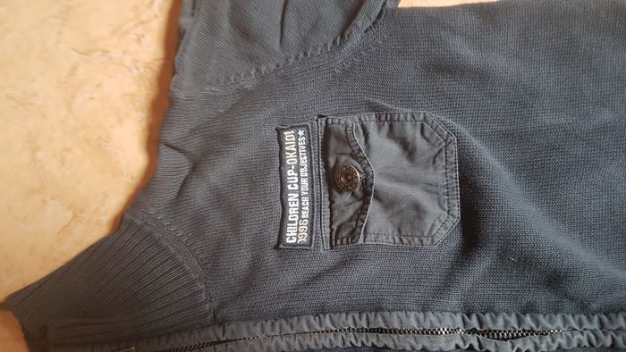 Gilet garçon 8 ans gris Okaïdi - photo numéro 3