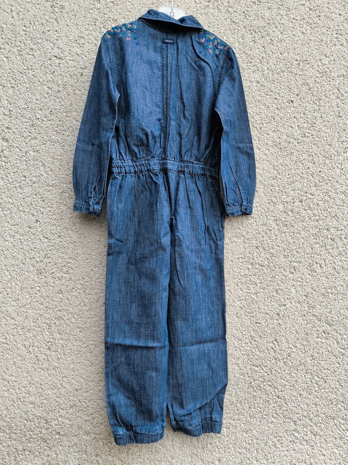 Combinaison en jean fille Catimini 6 ans - photo numéro 2