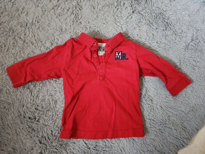Tee shirt/polo manches longues 6 mois