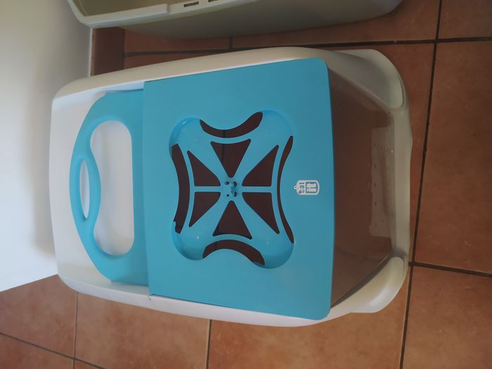 Grand bac à litière pour chat en excellent état de marque Catit avec pelle à litière incluse Très bo - photo numéro 6