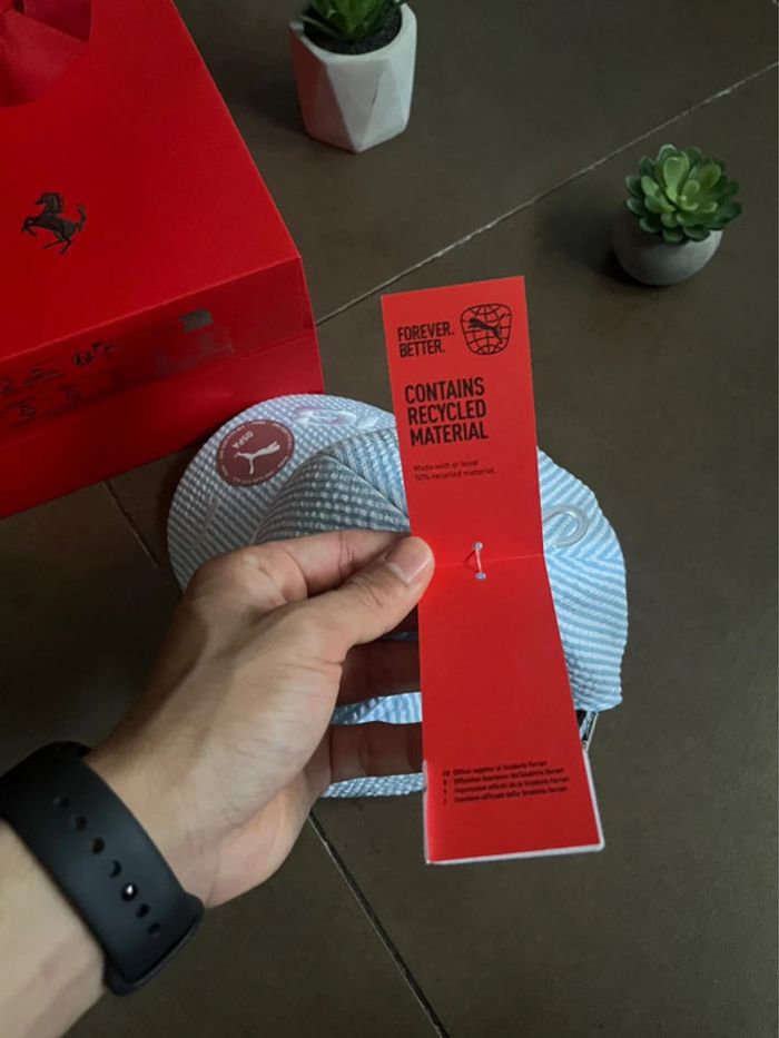 Casquette Puma x Ferrari x Charles Leclerc - photo numéro 5
