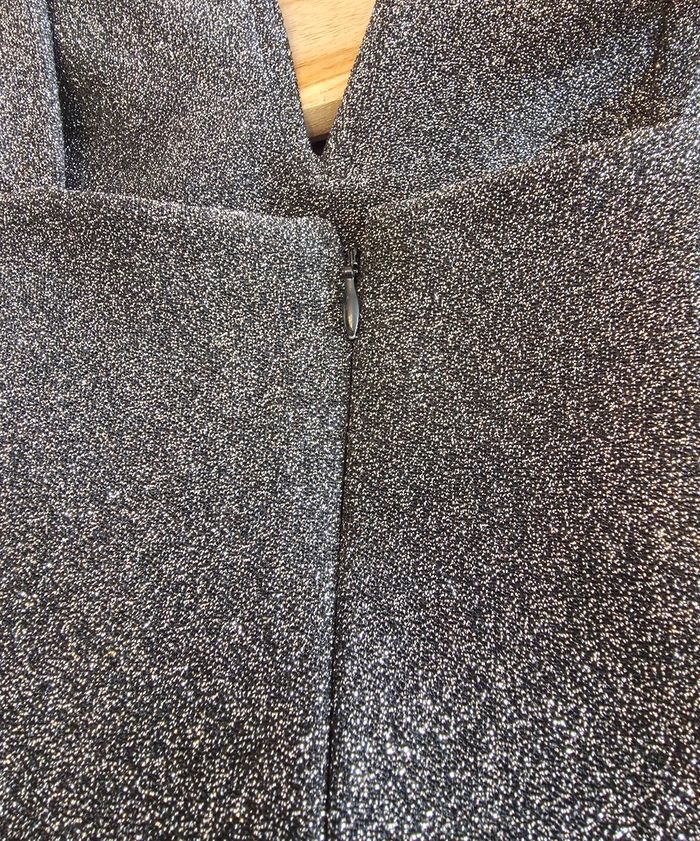 Robe pailletée argenté S - photo numéro 7