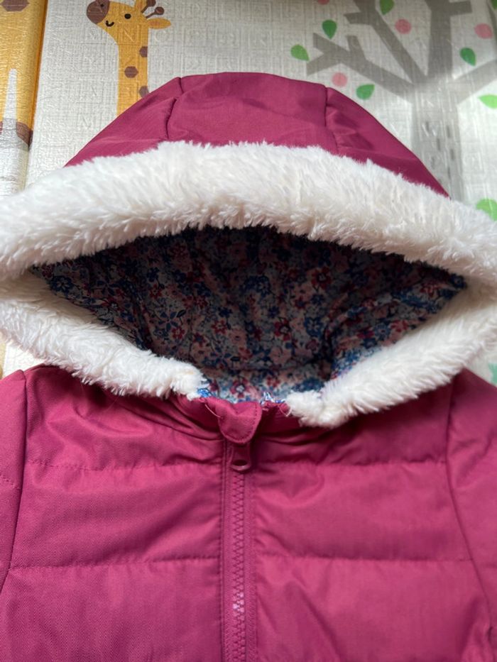 Manteau/ doudoune réversible avec capuche - photo numéro 2