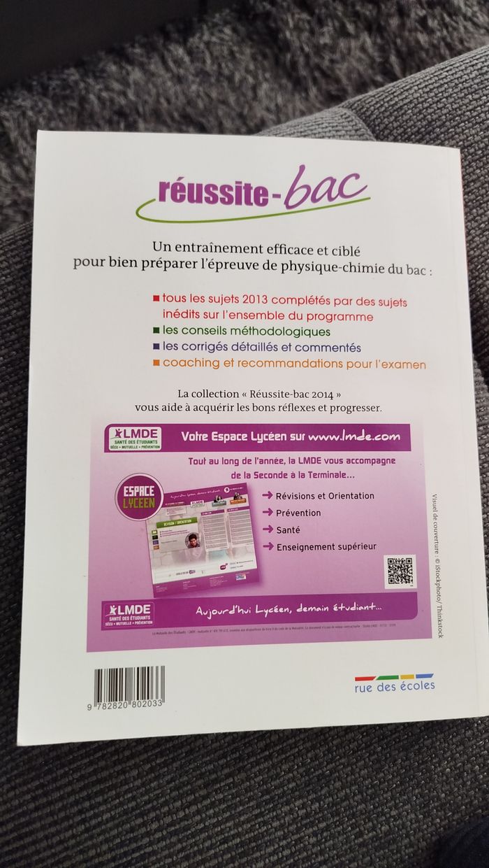 Réussite bac - Physique chimie - Terminale S - photo numéro 2
