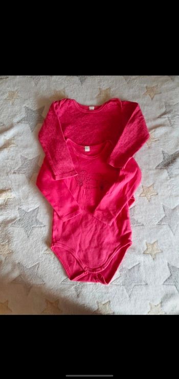 Bodies manche longue rouge