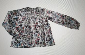 Blouse fleurie Jacadi 5 ans