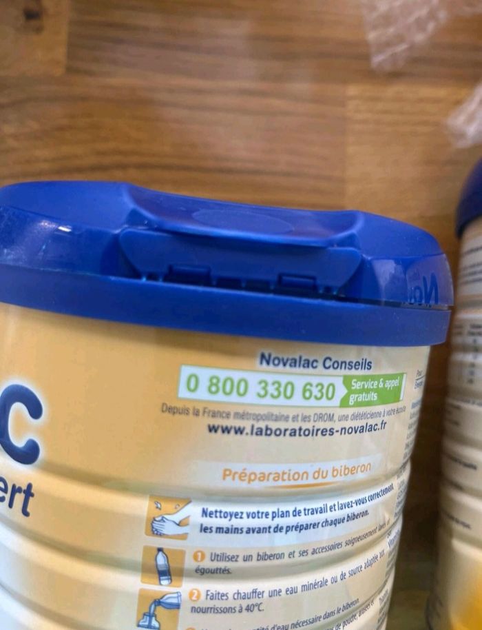 Boîte de lait Novalac expert AC. Neuf