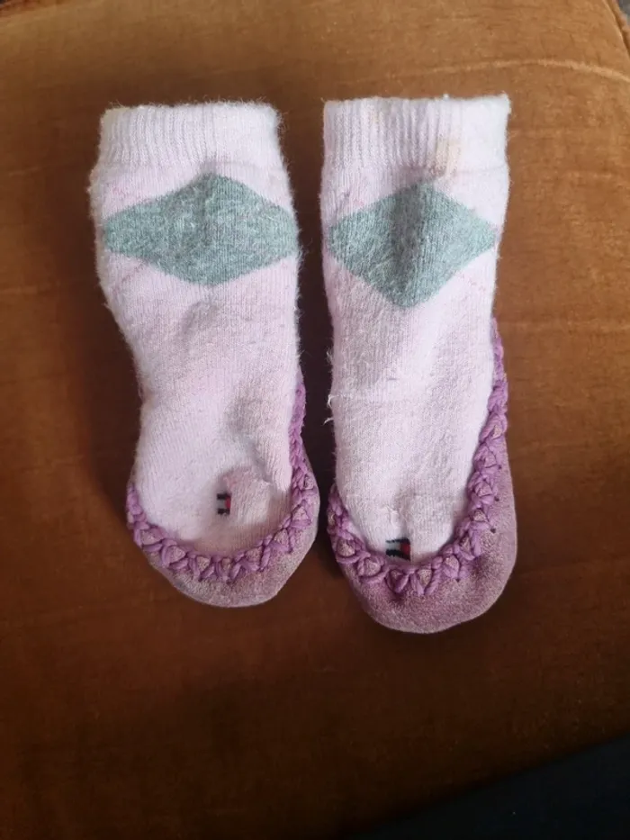 Chaussons chaussettes bébé