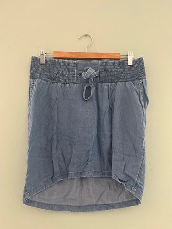 Jupe jeans maternité