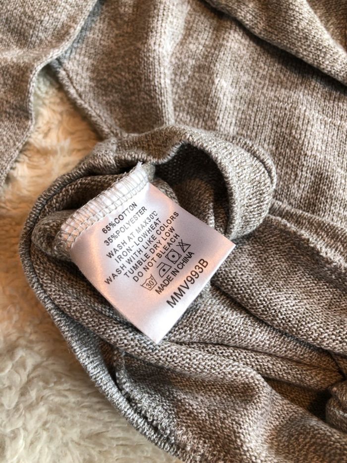 Pull Mini Molly gris neuf 4/6a - photo numéro 5