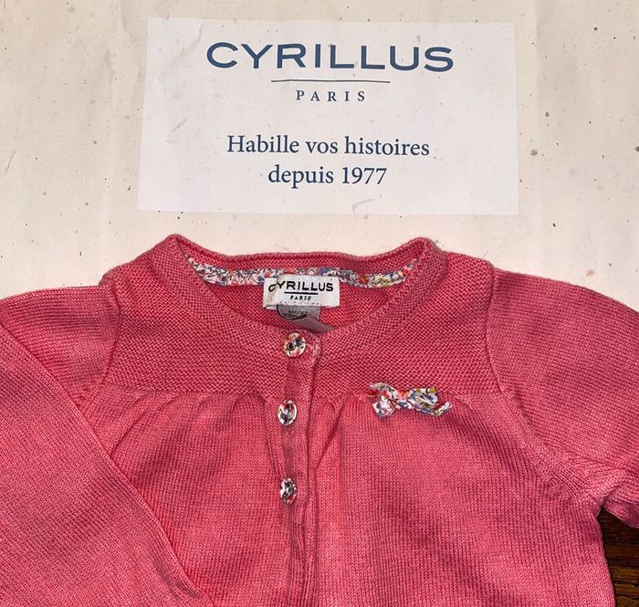 Gilet Cyrillus liberty  6 mois - photo numéro 2